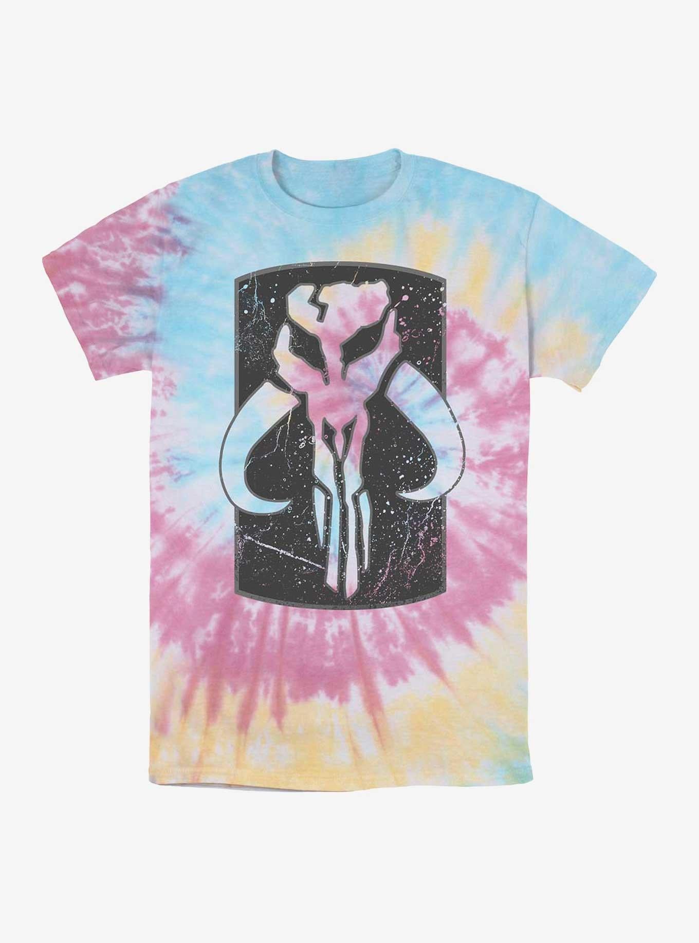 Star Wars Mandalorian Logo Tie Dye T-Shirt | Trending Graphic Tee For Fans
