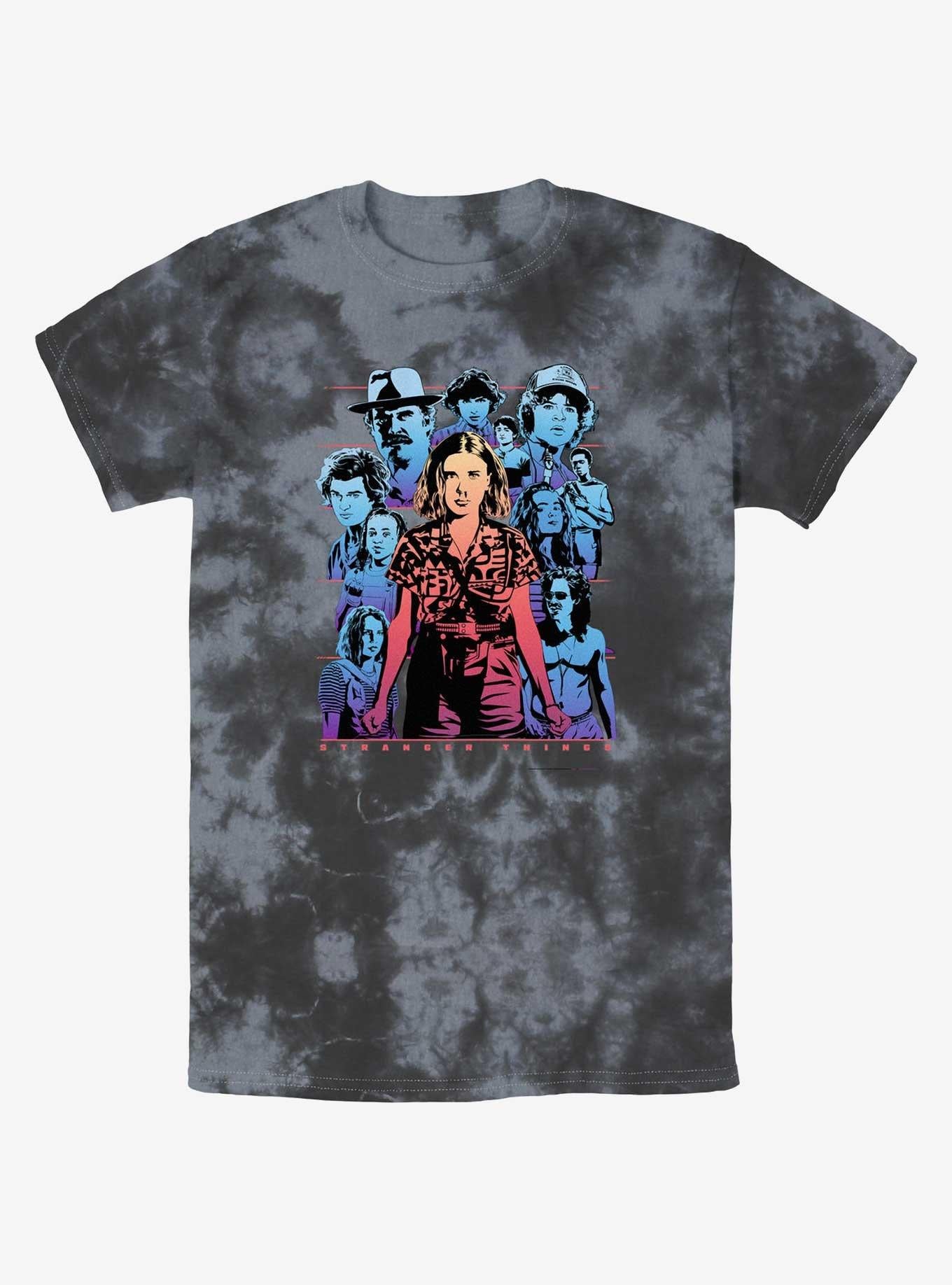 Stranger Things Populous Gaze Mineral Wash T-Shirt | Trending Graphic Tee For Fans