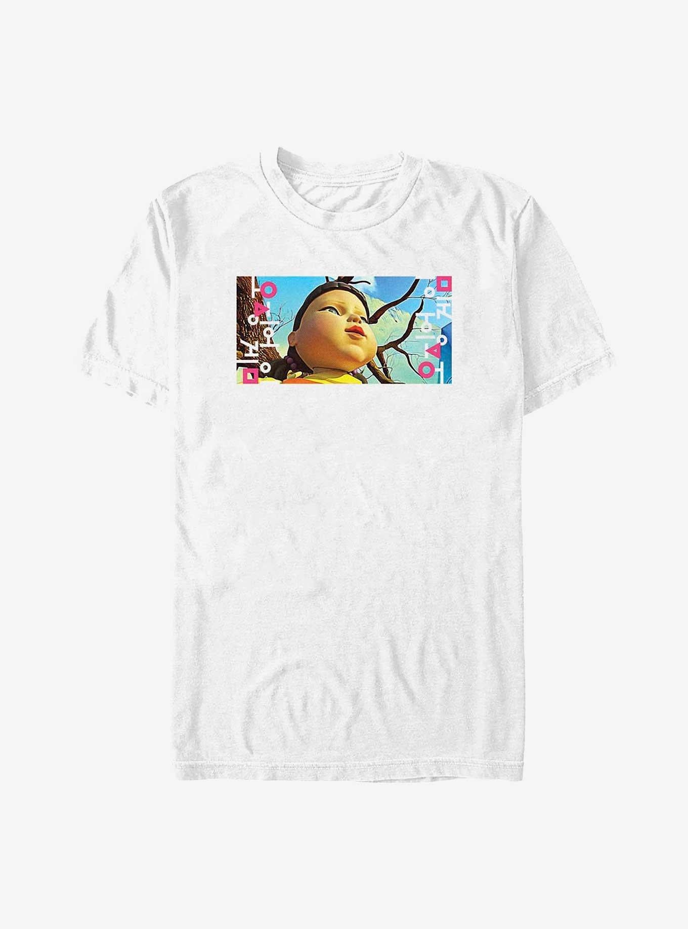 Squid Game Young-Hee Watching Every Move T-Shirt | Trending Graphic Tee For Fans