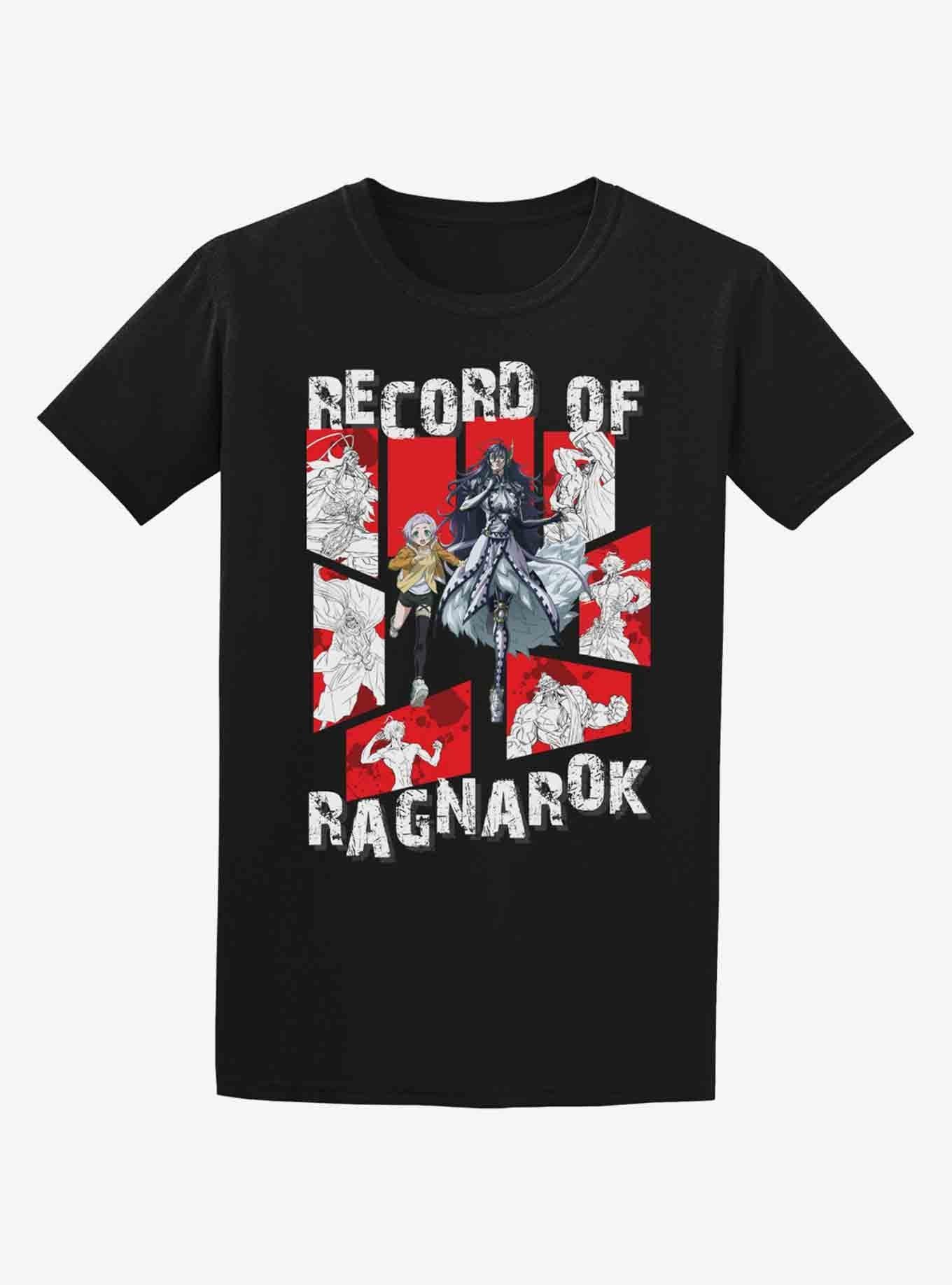 Record Of Ragnarok Red Panel T-Shirt | Trending Graphic Tee For Fans