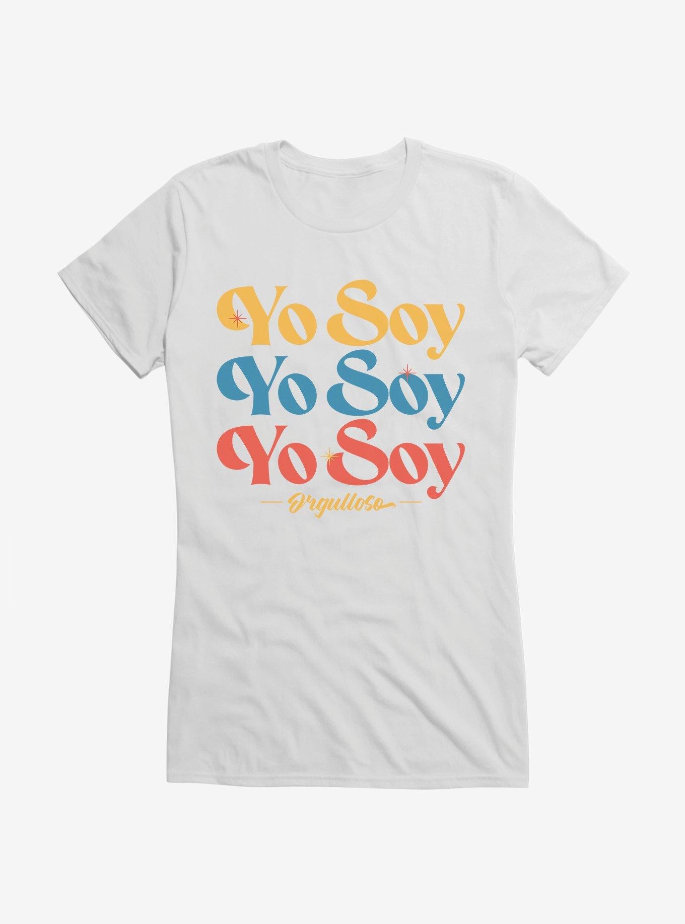Yo Soy Orgulloso Girls T-Shirt | Trending Graphic Tee For Fans