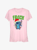 Disney Lilo & Stitch Frech Naughty in German Girls T-Shirt | Trending Graphic Tee For Fans