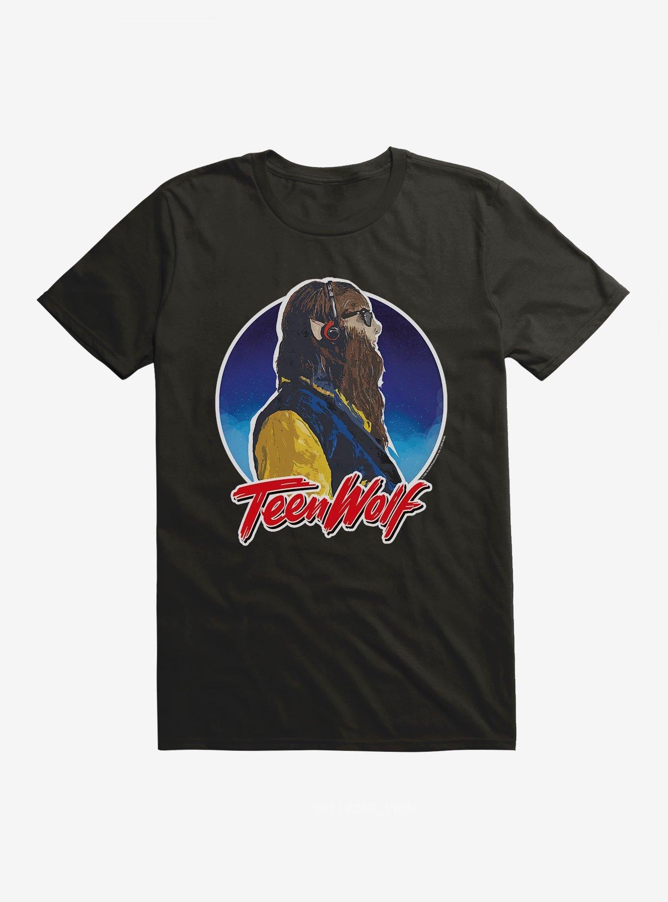 Teen Wolf Side Profile Title T-Shirt | Trending Graphic Tee For Fans