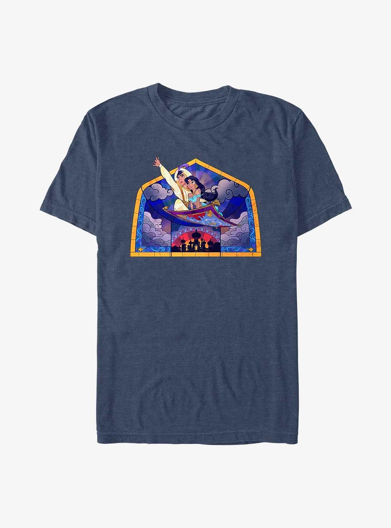 Disney Aladdin Glass Carpet T-Shirt | Trending Graphic Tee For Fans