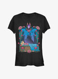 Disney Sleeping Beauty Aurora & Maleficent Sleep Well Girls T-Shirt | Trending Graphic Tee For Fans