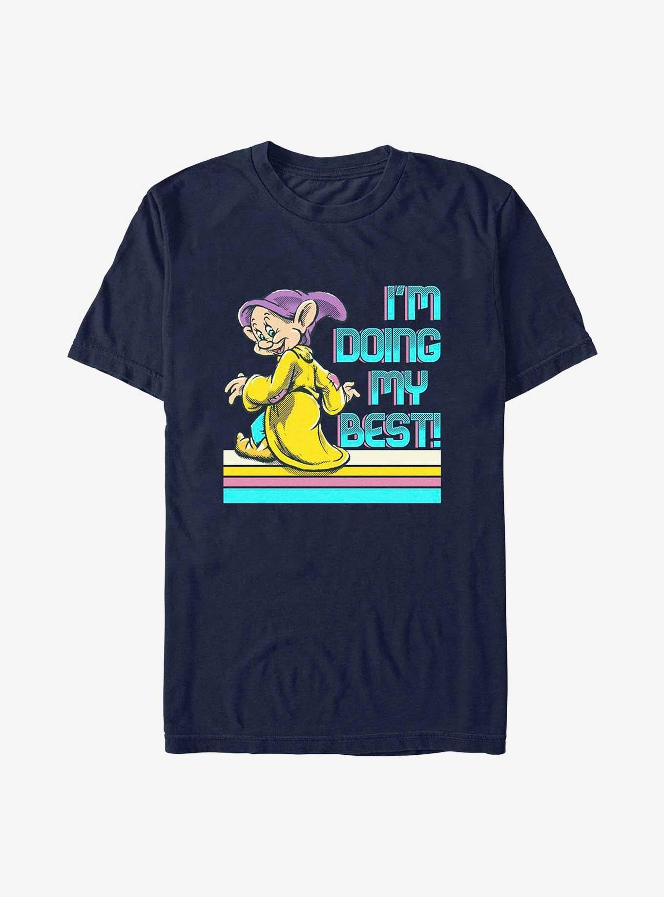 Disney Snow White and the Seven Dwarfs Best Dopey Can T-Shirt | Trending Graphic Tee For Fans