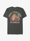 Disney Snow White and the Seven Dwarfs Grumpy Mine Your Own Business T-Shirt | Trending Graphic Tee For Fans