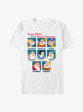 Disney Snow White and the Seven Dwarfs Yearbook T-Shirt | Trending Graphic Tee For Fans