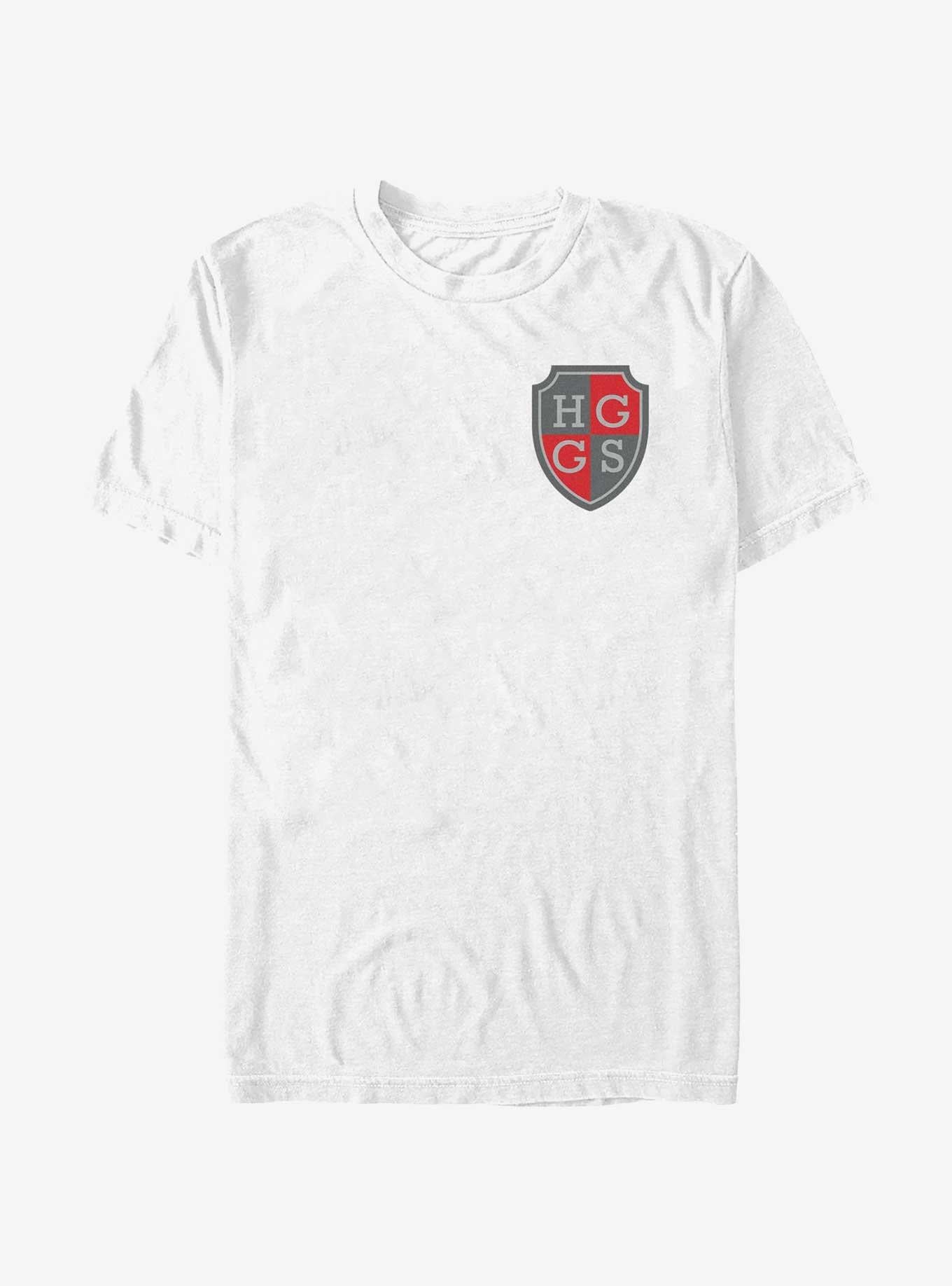 Heartstopper Harvey Greene Grammar School Pocket Crest T-Shirt | Trending Graphic Tee For Fans