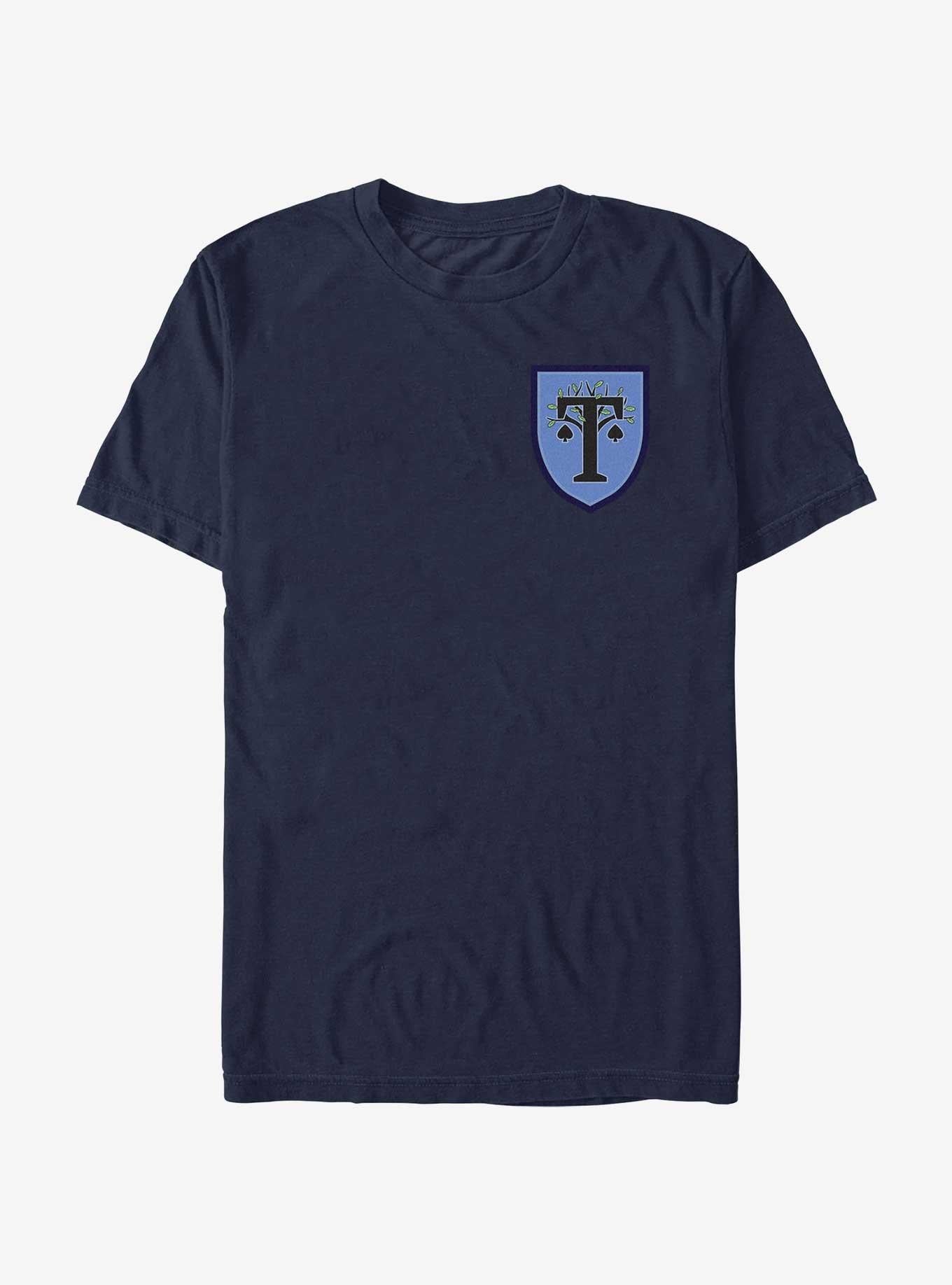 Heartstopper Truham School Budding Tree Badge T-Shirt | Trending Graphic Tee For Fans
