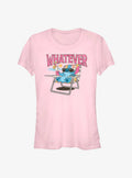 Disney Lilo & Stitch Whatever Stitch Girls T-Shirt | Trending Graphic Tee For Fans