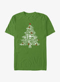 Star Wars Christmas Tree Fill T-Shirt | Trending Graphic Tee For Fans