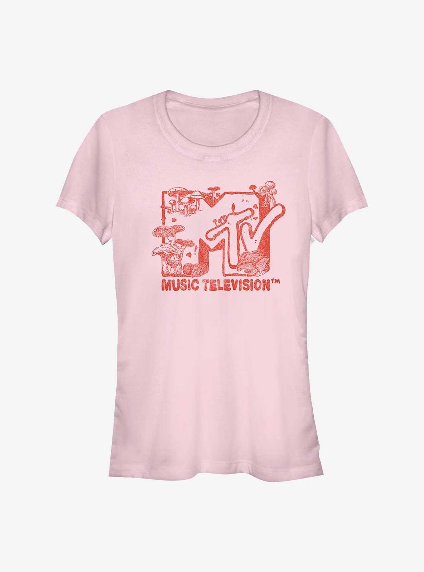 MTV Fungi Logo Girls T-Shirt | Trending Graphic Tee For Fans