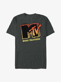 MTV Grungy Spray Logo T-Shirt | Trending Graphic Tee For Fans