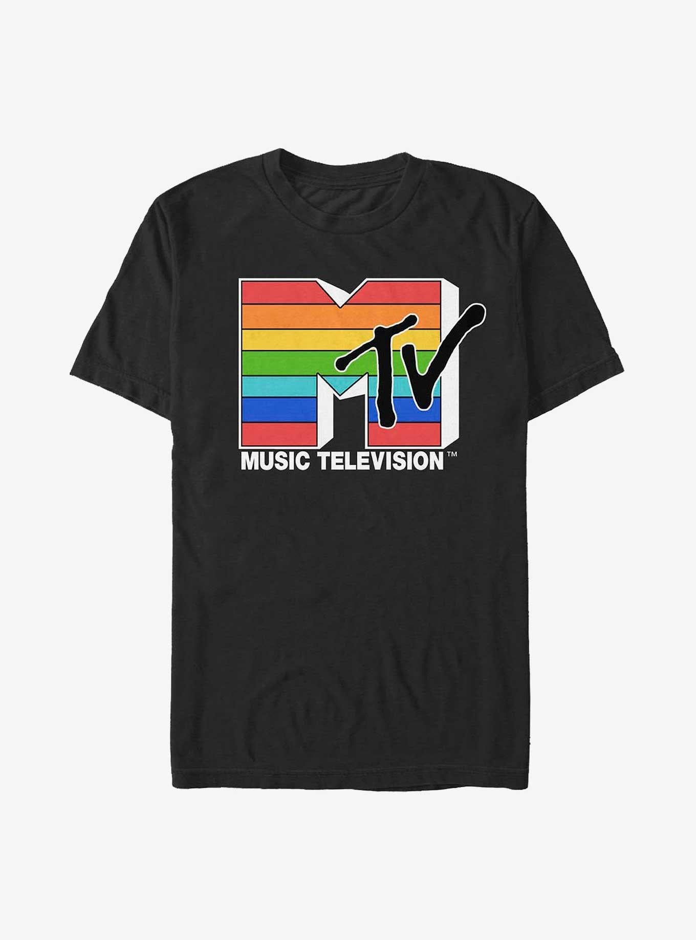 MTV Rainbow Logo T-Shirt | Trending Graphic Tee For Fans