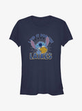 Disney Lilo & Stitch Did It For Hanukkah Latkes Girls T-Shirt | Trending Graphic Tee For Fans