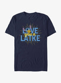 Disney Lilo & Stitch Hanukkah Love You A Latke T-Shirt | Trending Graphic Tee For Fans