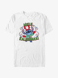 Disney Lilo & Stitch Mele Kalikimaka Merry Christmas in Hawaiian T-Shirt | Trending Graphic Tee For Fans