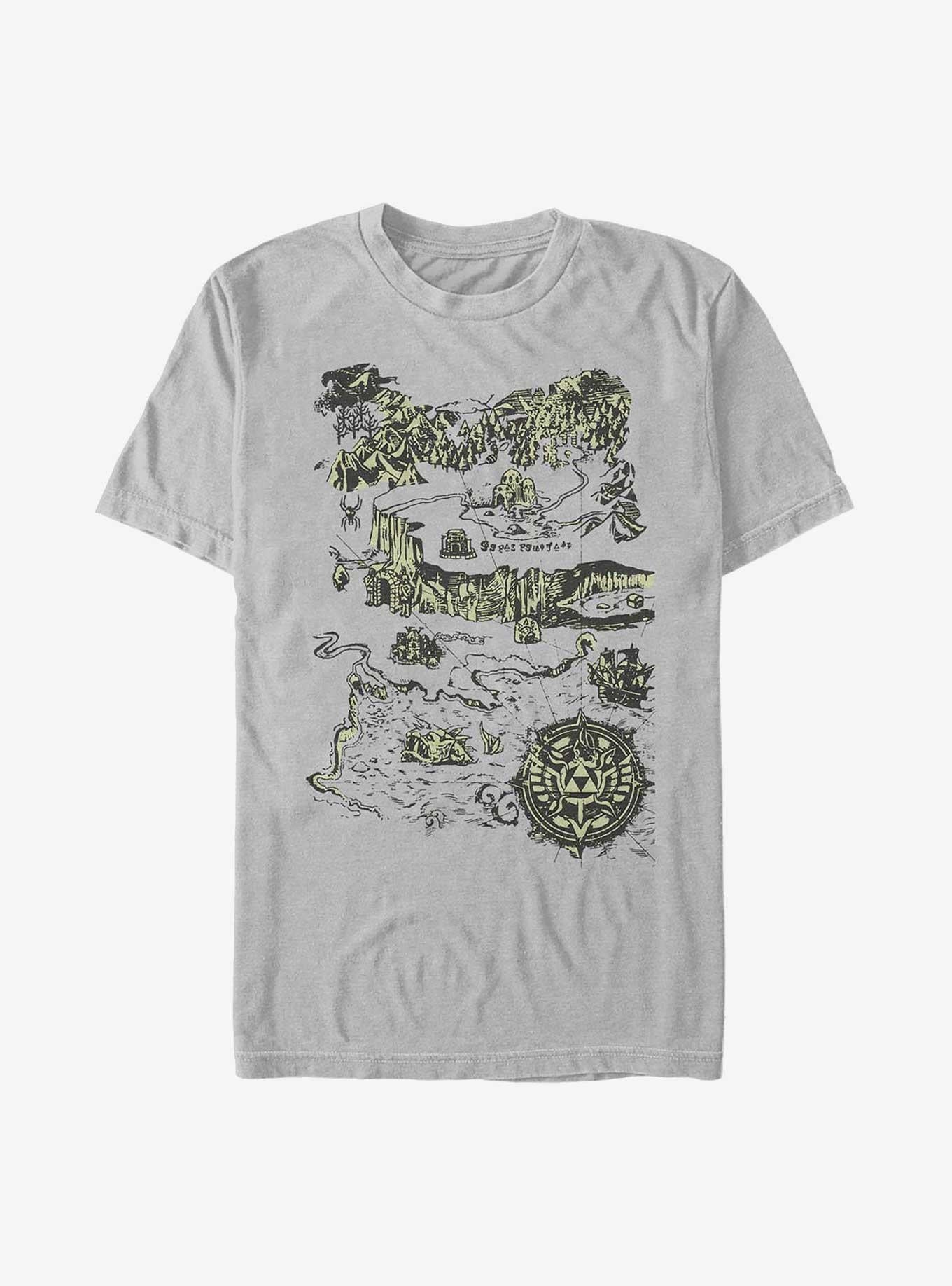 Nintendo The Map T-Shirt | Trending Graphic Tee For Fans