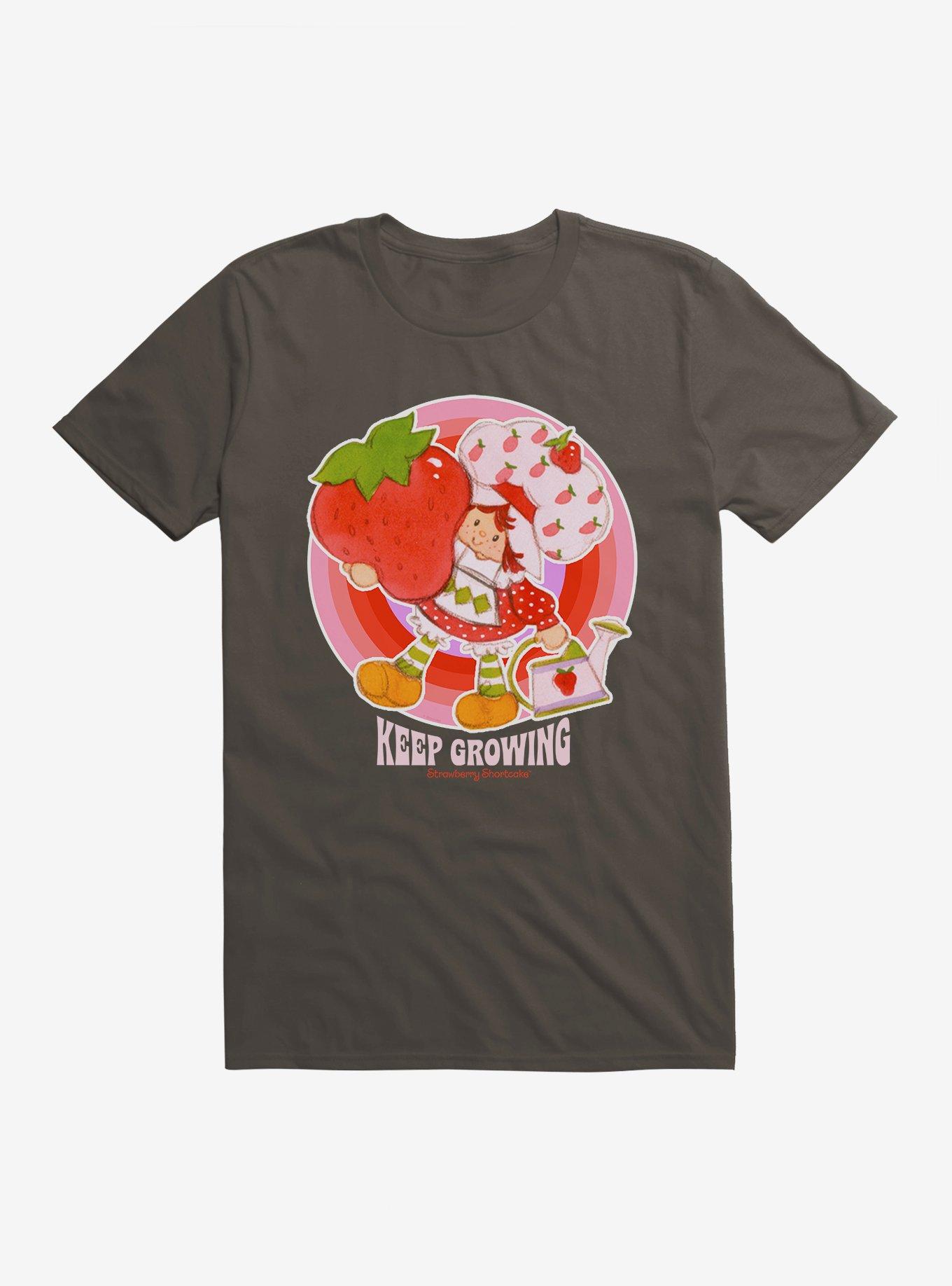 Strawberry Shortcake Vintage Keep Growing Icon T-Shirt | Trending Graphic Tee For Fans