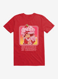Strawberry Shortcake Vintage Sharing Is Caring T-Shirt | Trending Graphic Tee For Fans