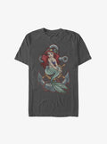 Disney The Little Mermaid Ariel Anchor T-Shirt | Trending Graphic Tee For Fans