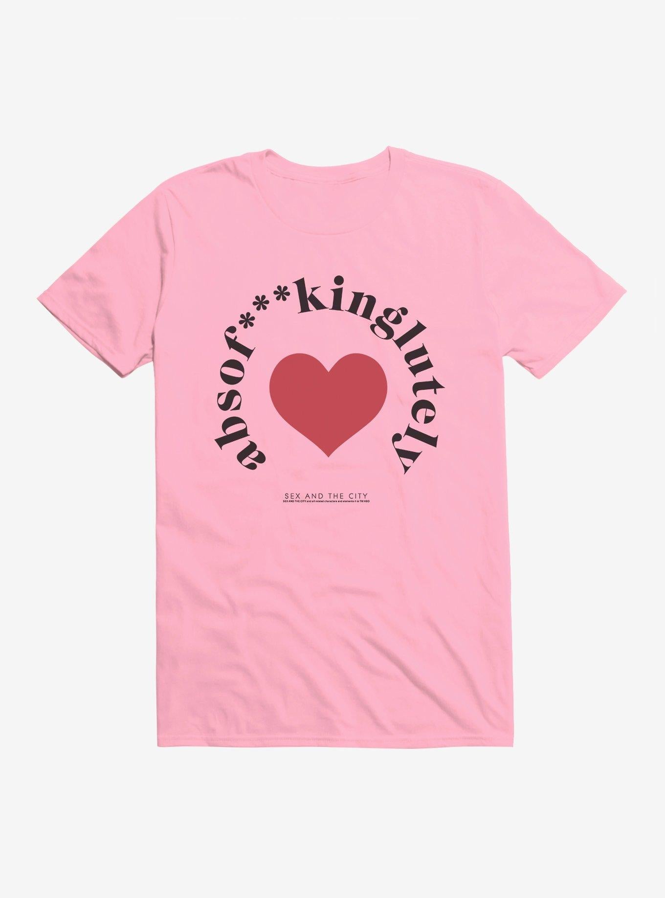Sex And The City Absolutely Heart T-Shirt | Trending Graphic Tee For Fans