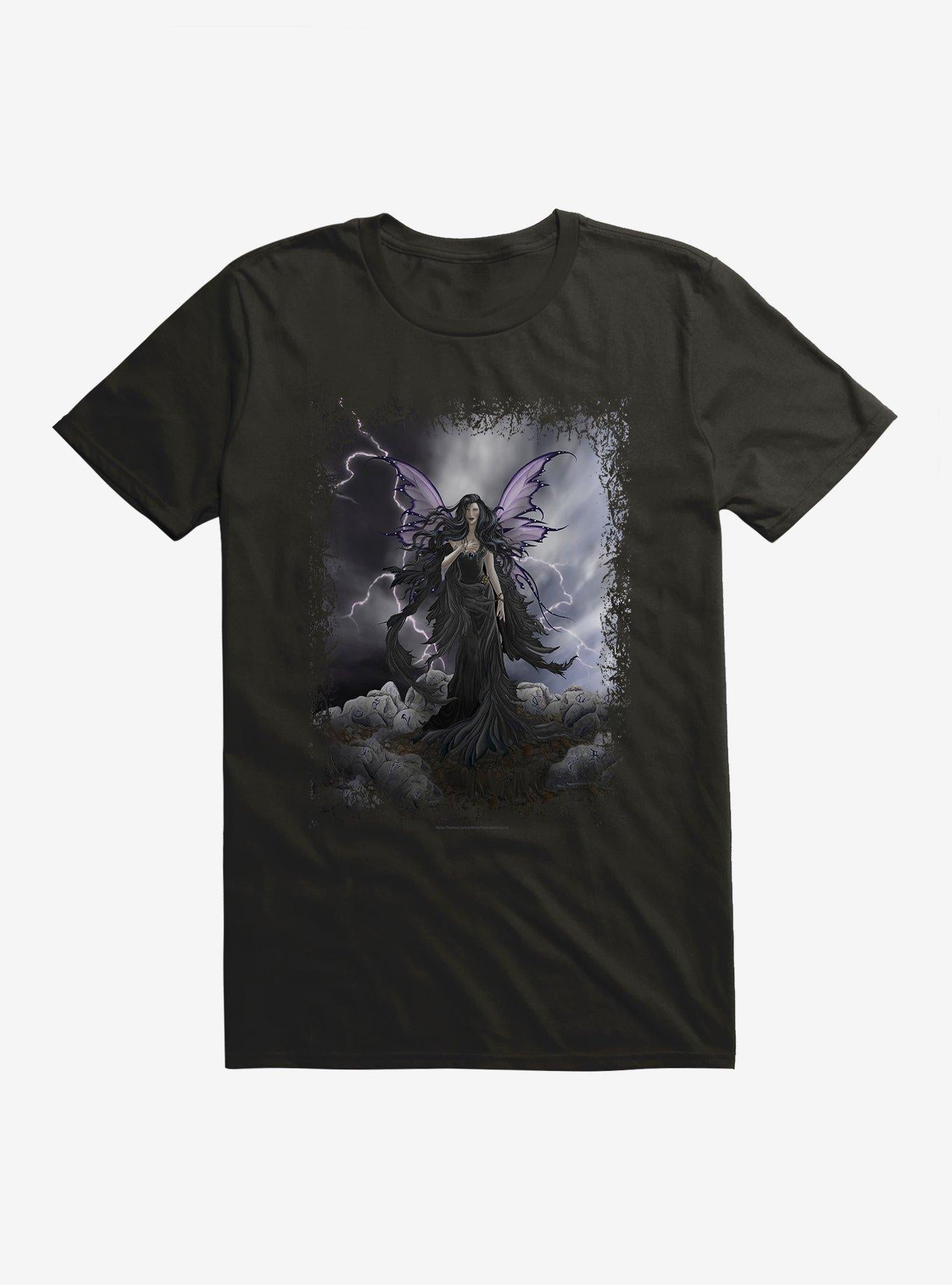 Storm Runes by Nene Thomas T-Shirt | Trending Graphic Tee For Fans