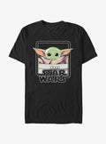 Star Wars The Mandalorian Grogu Framed Logo T-Shirt | Trending Graphic Tee For Fans