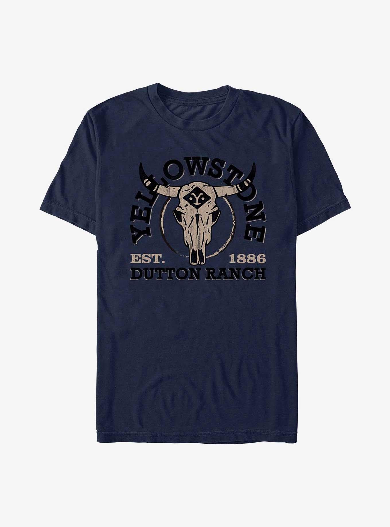 Yellowstone Skull Logo T-Shirt | Trending Graphic Tee For Fans