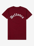 Deftones Text Logo T-Shirt | Trending Graphic Tee For Fans