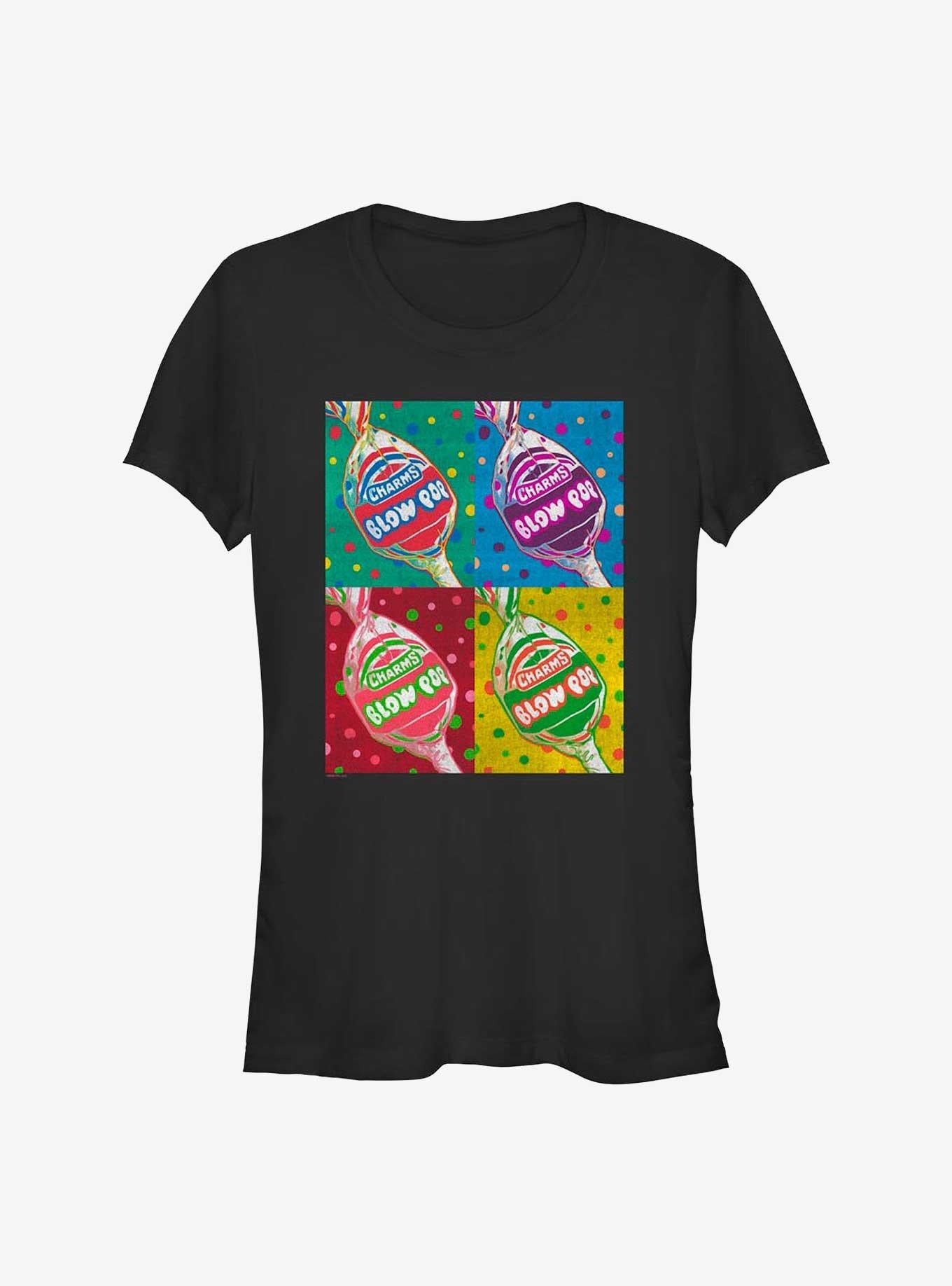 Tootsie Roll Blow Pop Warhol Girls T-Shirt | Trending Graphic Tee For Fans