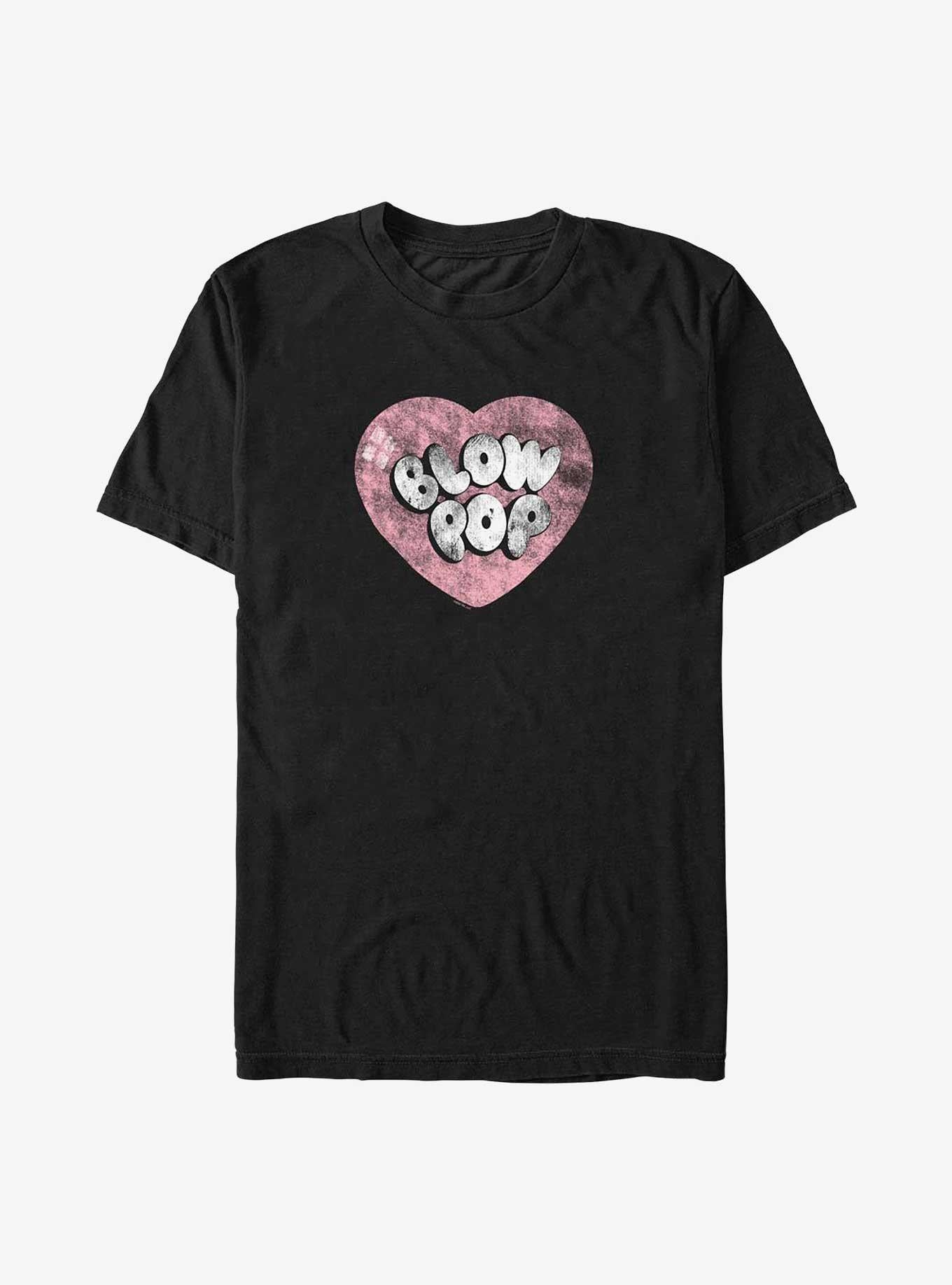 Tootsie Roll Blow Pop Heart T-Shirt | Trending Graphic Tee For Fans