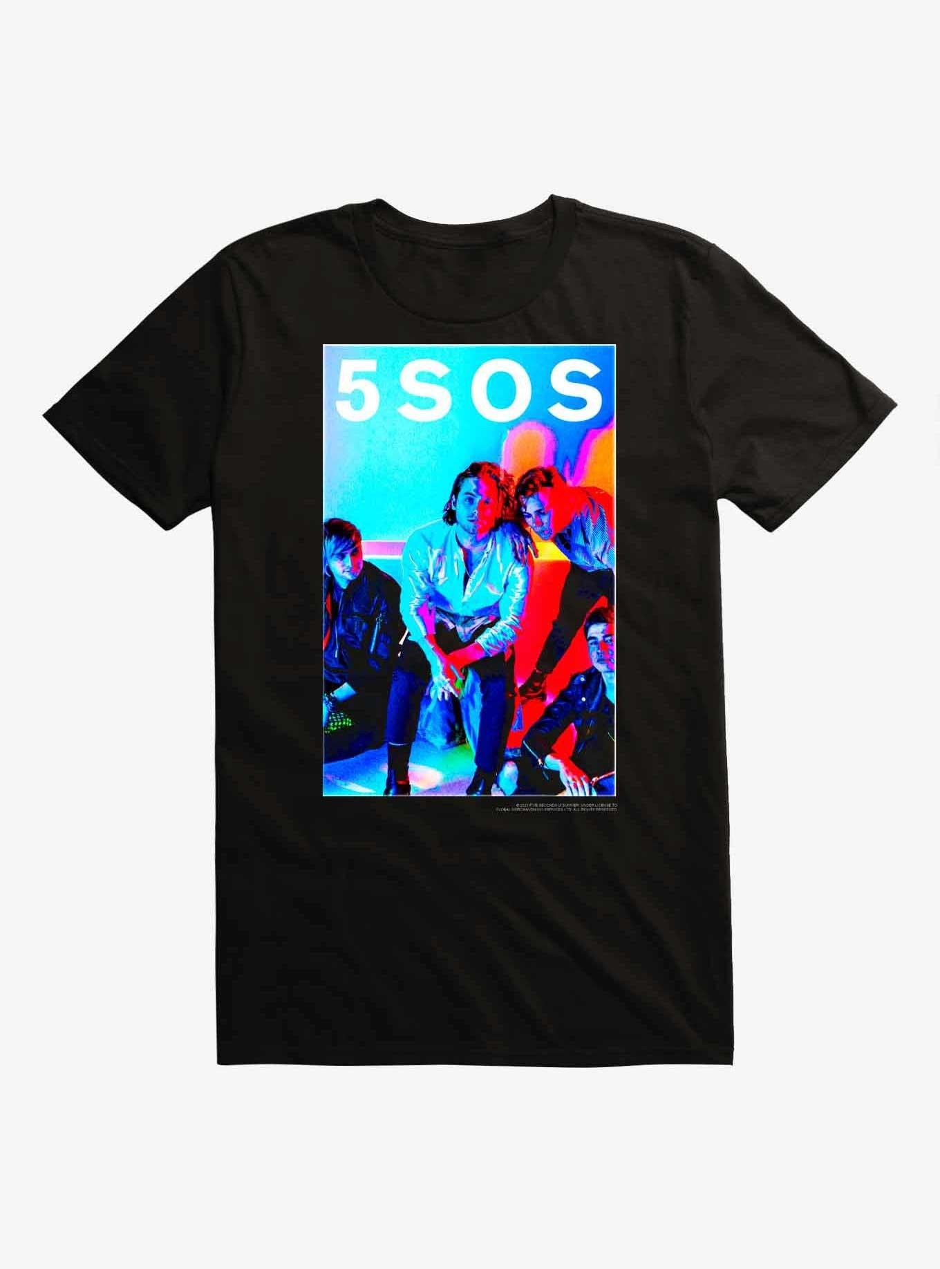 5 Seconds Of Sumer Band Photo T-Shirt | Trending Graphic Tee For Fans