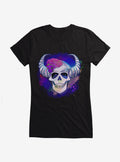 Floral Skull Girls by Rose Catherine Khan T-Shirt | Trending Graphic Tee For Fans