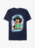 Disney Aladdin Jasmine Graffiti Art T-Shirt | Trending Graphic Tee For Fans