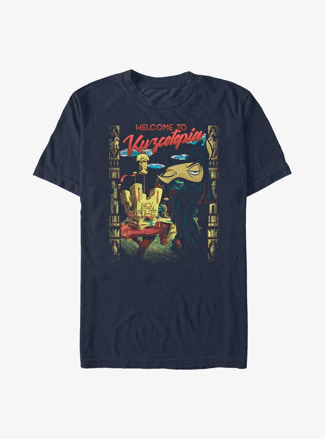 Disney The Emperor's New Groove Welcome To Kuzcotopia T-Shirt | Trending Graphic Tee For Fans