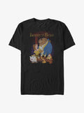 Disney Beauty and the Beast Classic Movie Poster T-Shirt | Trending Graphic Tee For Fans