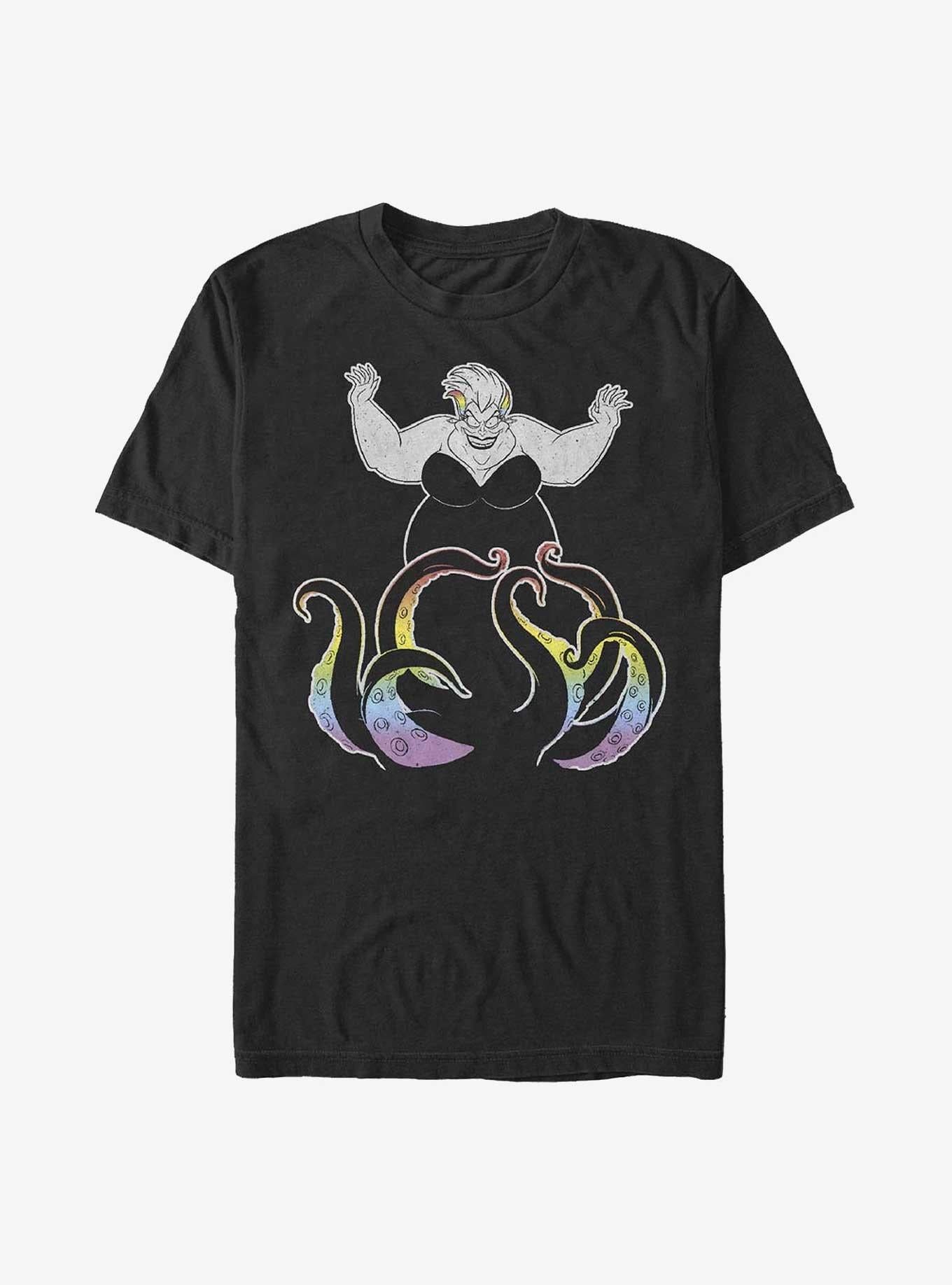 Disney The Little Mermaid Ursula Rainbow Legs T-Shirt | Trending Graphic Tee For Fans