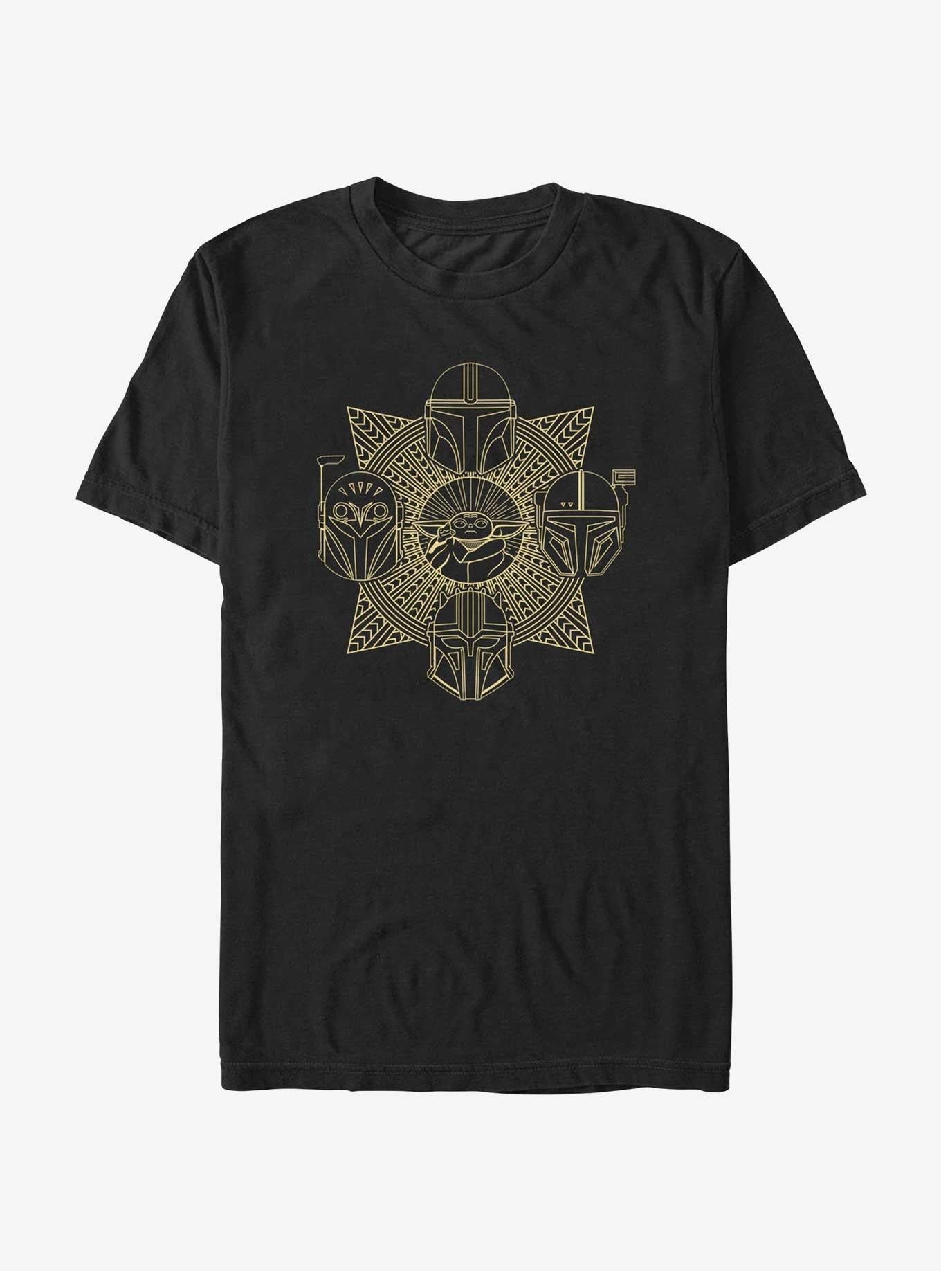 Star Wars The Mandalorian Grogu and the Creed T-Shirt | Trending Graphic Tee For Fans