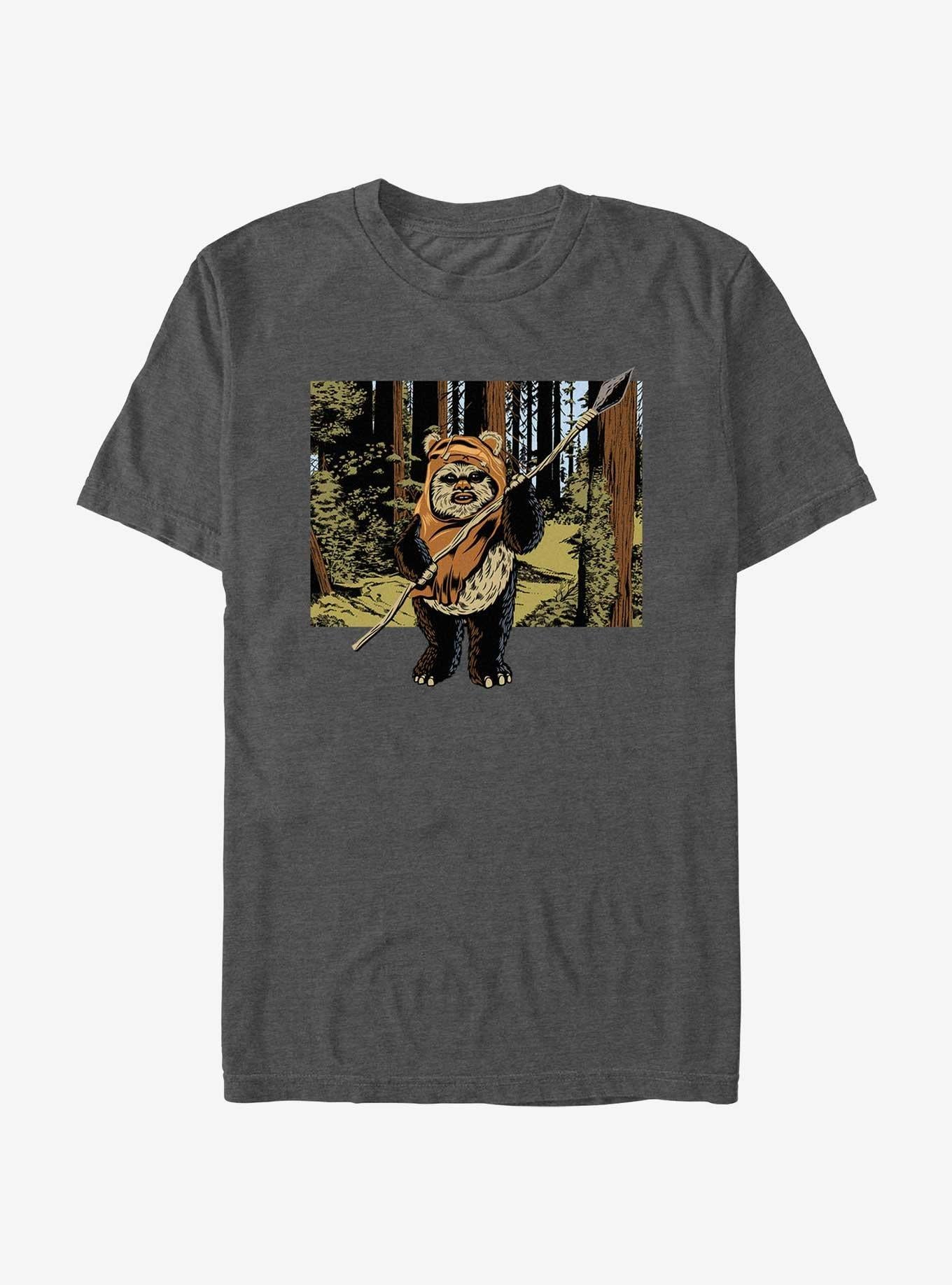 Star Wars Ewok Forest Pose T-Shirt | Trending Graphic Tee For Fans