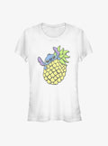 Disney Lilo & Stitch Pineapple Girls T-Shirt | Trending Graphic Tee For Fans
