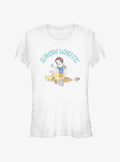 Disney Snow White And Woodland Animals Girls T-Shirt | Trending Graphic Tee For Fans