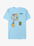 Disney Snow White Stickers T-Shirt | Trending Graphic Tee For Fans