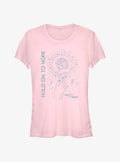Disney Beauty And The Beast Hold On To Hope Girls T-Shirt | Trending Graphic Tee For Fans