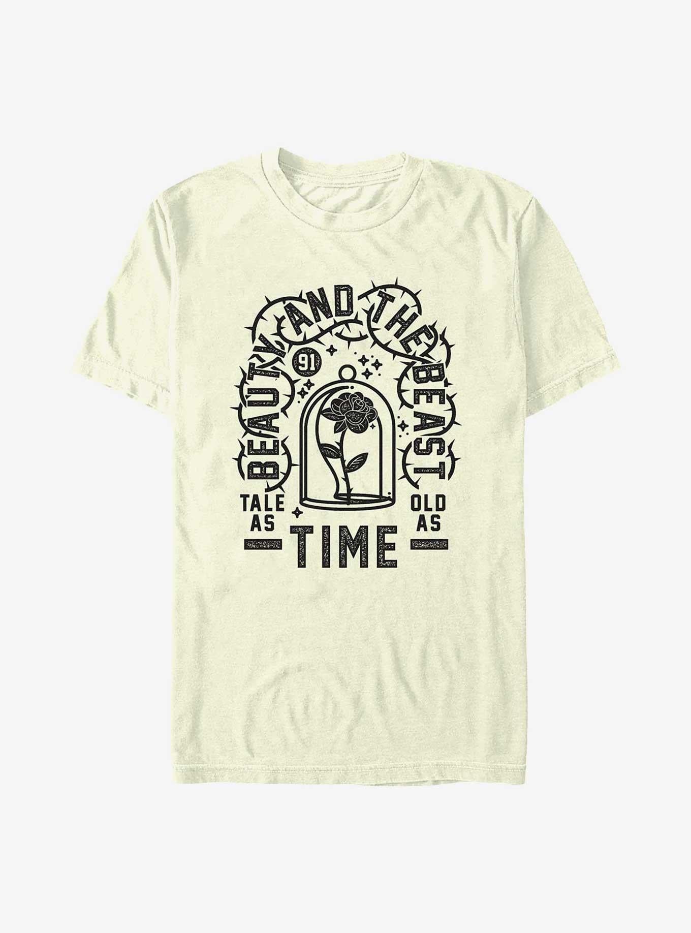 Disney Batb Tale As Old As Time Tattoo Look T-Shirt | Trending Graphic Tee For Fans