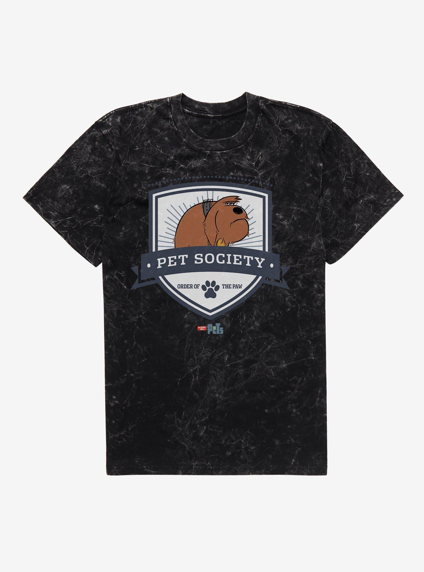 The Secret Life of Pets Duke Pet Society Mineral Wash T-Shirt | Trending Graphic Tee For Fans