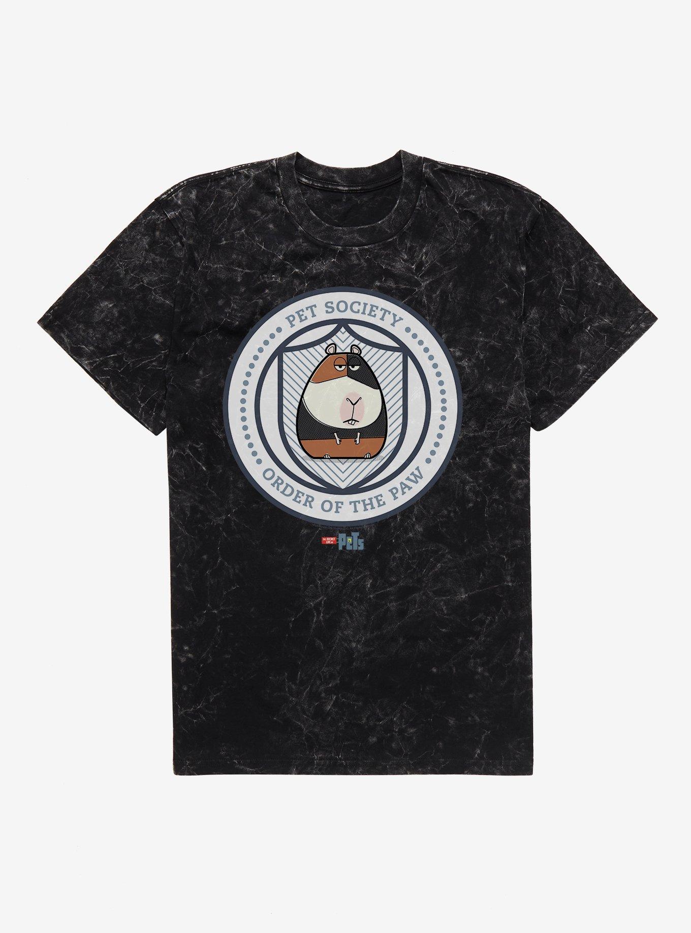 The Secret Life of Pets Norman Pet Society Mineral Wash T-Shirt | Trending Graphic Tee For Fans