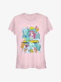 Disney The Little Mermaid Mermaid Jam Girls T-Shirt | Trending Graphic Tee For Fans
