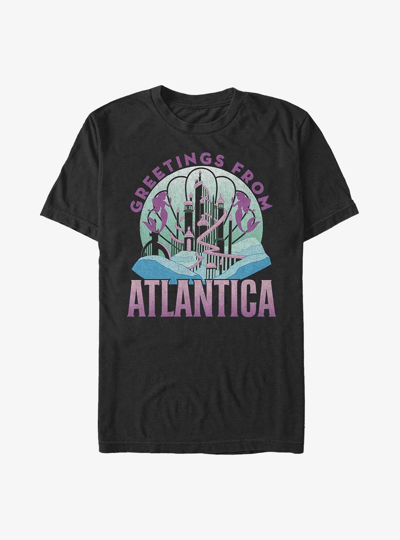 Disney The Little Mermaid Greetings From Atlantica T-Shirt | Trending Graphic Tee For Fans